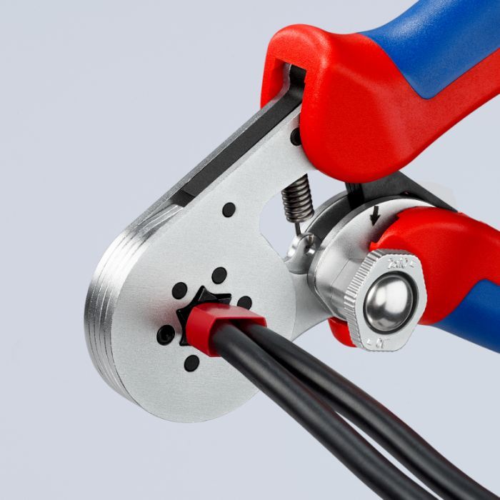 Затискач для клем KNIPEX для контактных гильз, шестигранный обжим (97 55 14) изображение 10