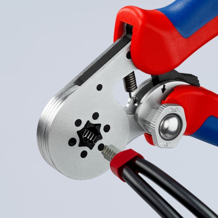 Затискач для клем KNIPEX для контактных гильз, шестигранный обжим (97 55 14) изображение 11