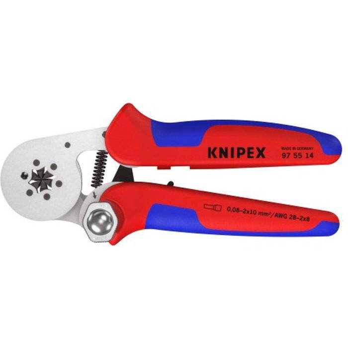 Затискач для клем KNIPEX для контактных гильз, шестигранный обжим (97 55 14) изображение 3