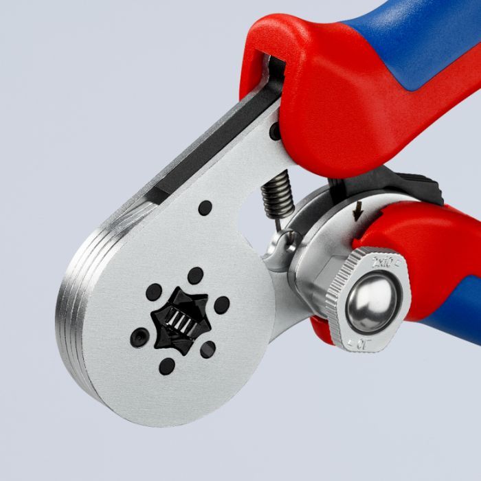 Затискач для клем KNIPEX для контактных гильз, шестигранный обжим (97 55 14) изображение 7