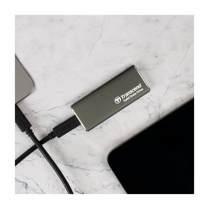 Накопитель SSD USB-C 500GB Transcend (TS500GESD265C) изображение 7