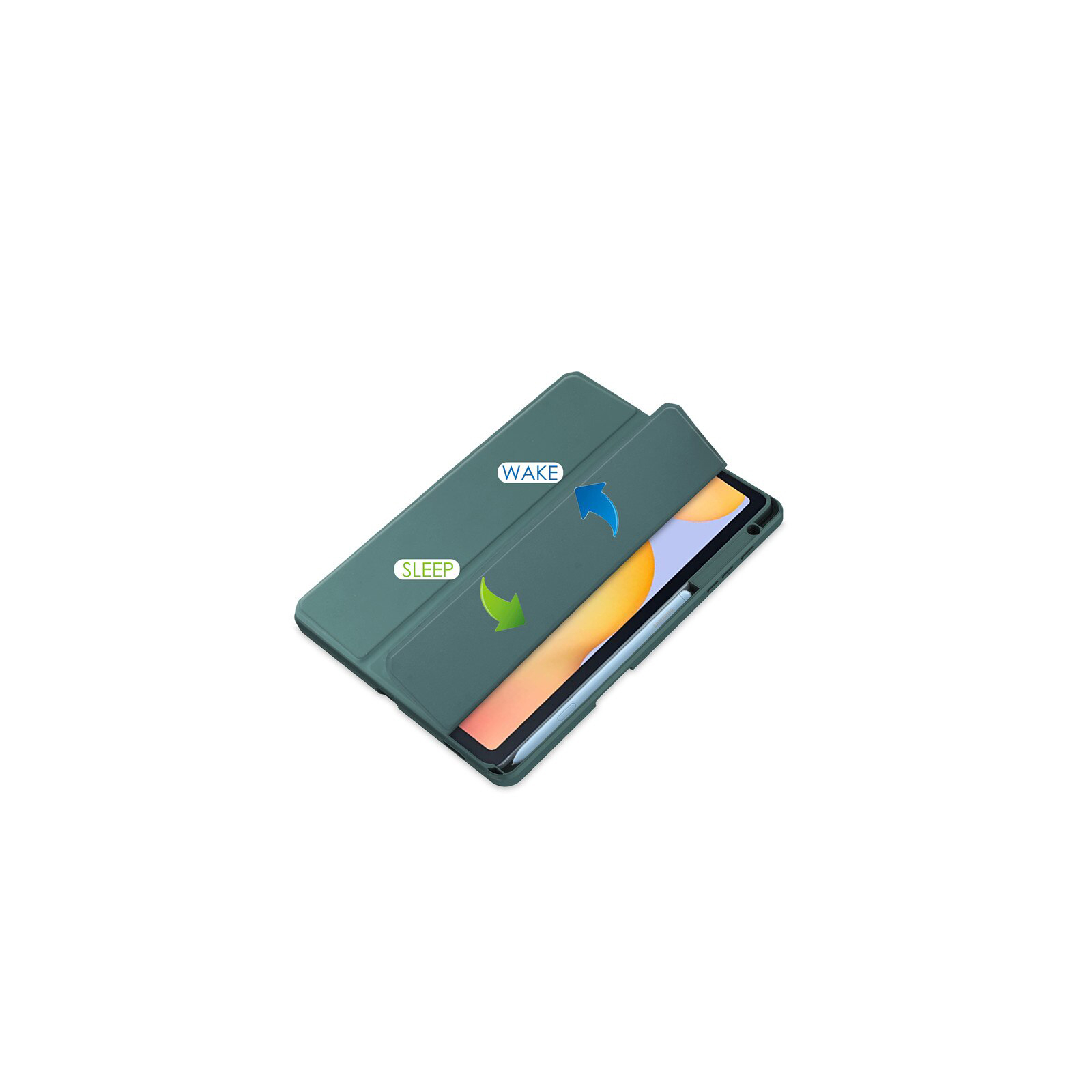 Чехол для планшета BeCover Soft Edge Stylus Mount Samsung Tab S6 Lite (2024) 10.4" P620/P625/P627 Black (710836) изображение 4