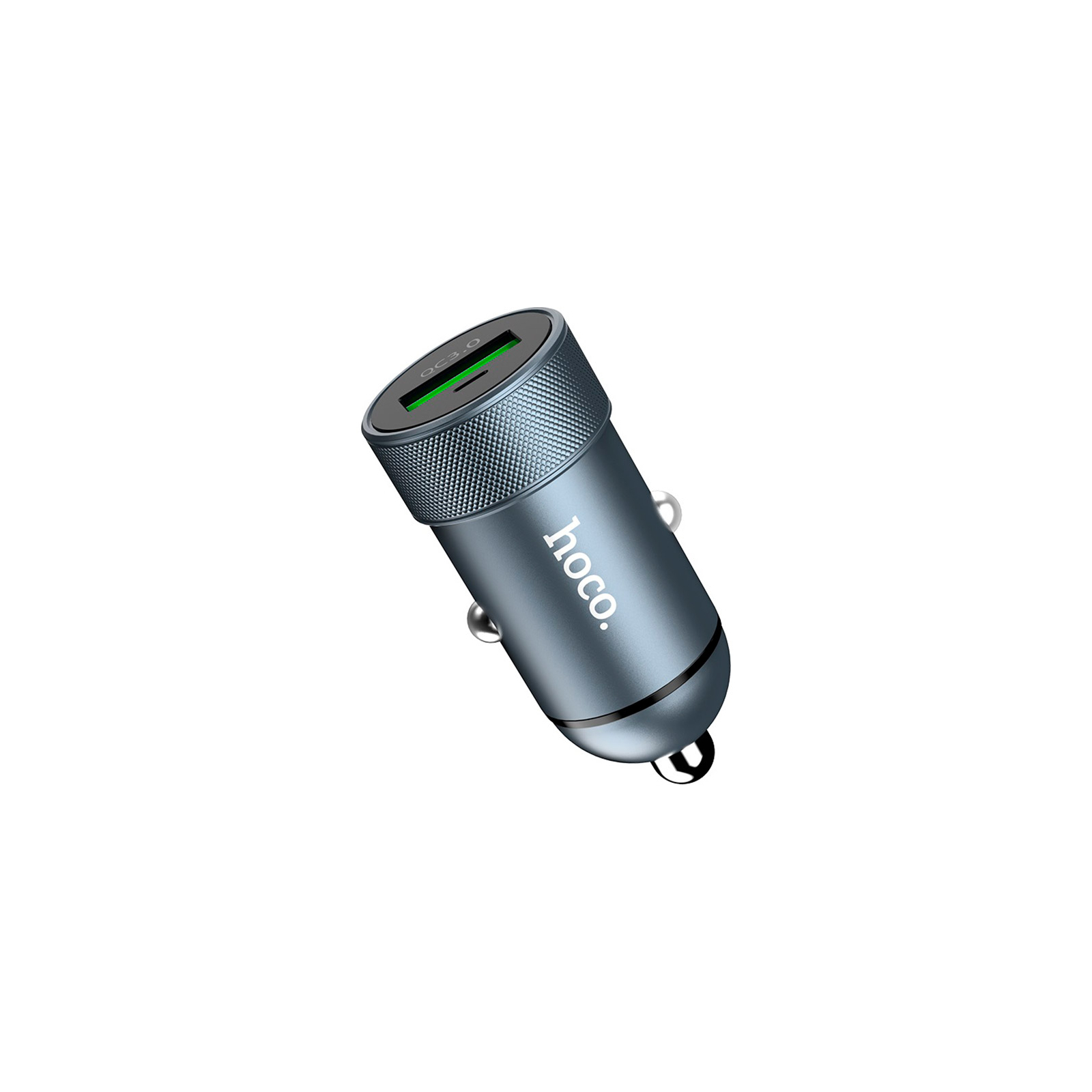 Зарядний пристрій HOCO Z32 USB Metal Gray (6931474711564)