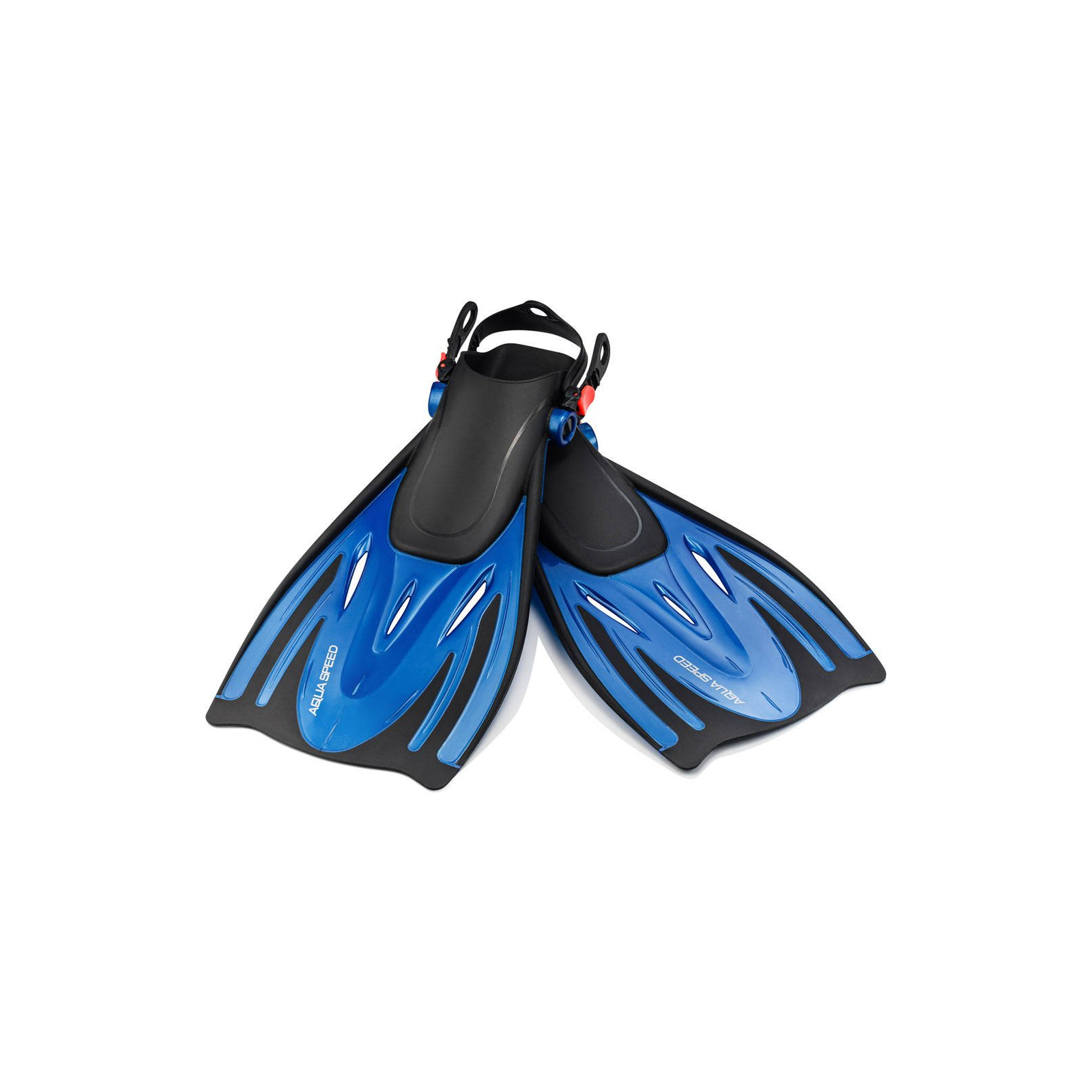 Ласти Aqua Speed Wombat Kid 528-11-2 чорний, синій 32-37 (5908217630346)