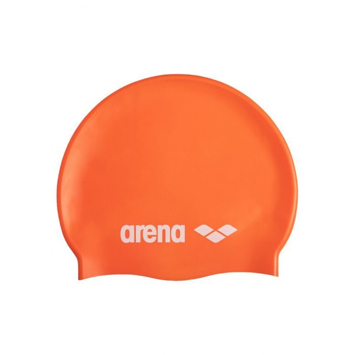 Шапка для плавания Arena Classic Silicone 91662-106 помаранчевий Уні OSFM (3468336977651)