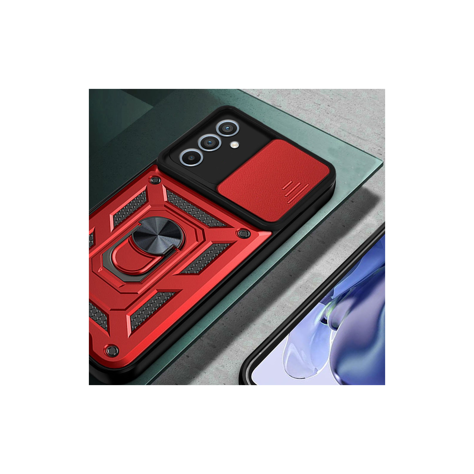 Чохол до мобільного телефона BeCover Military Samsung Galaxy A35 5G SM-A356 Red (711017) зображення 2