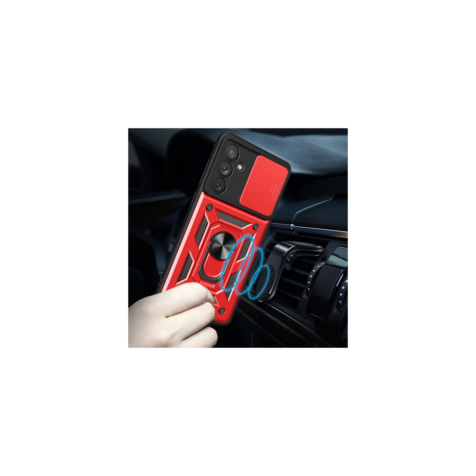 Чохол до мобільного телефона BeCover Military Samsung Galaxy A35 5G SM-A356 Red (711017) зображення 4