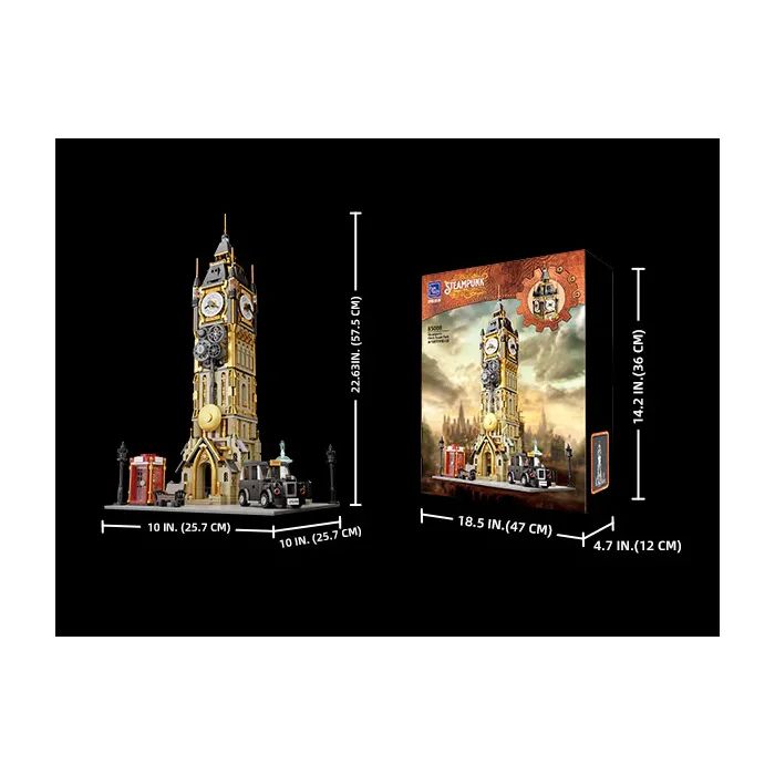 Конструктор Pantasy Original - Steampunk Парк Годинникова вежа в стилі стімпанк (85008) зображення 6