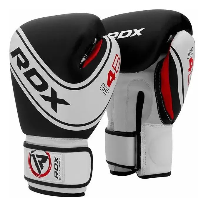Боксерские перчатки RDX 4B Robo Kids White/Black 6 унцій (JBG-4B-6oz)