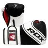 Боксерские перчатки RDX 4B Robo Kids White/Black 6 унцій (JBG-4B-6oz) изображение 2
