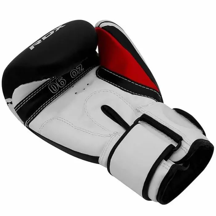 Боксерские перчатки RDX 4B Robo Kids White/Black 6 унцій (JBG-4B-6oz) изображение 4