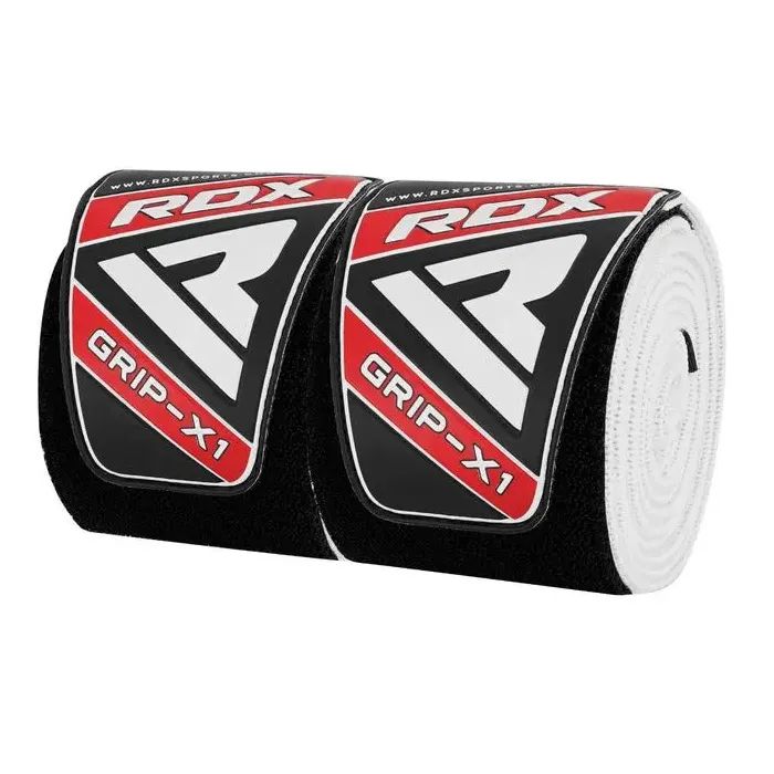 Бинт для спорту RDX на коліна K1 GYM Knee Wraps Grey (WAH-K1G) зображення 3