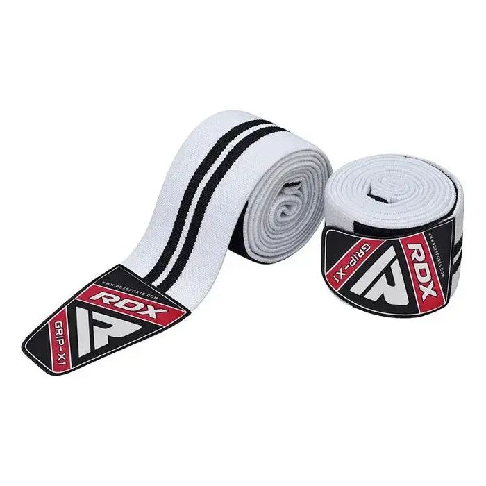 Бинт для спорту RDX на коліна K1 GYM Knee Wraps Grey (WAH-K1G) зображення 4