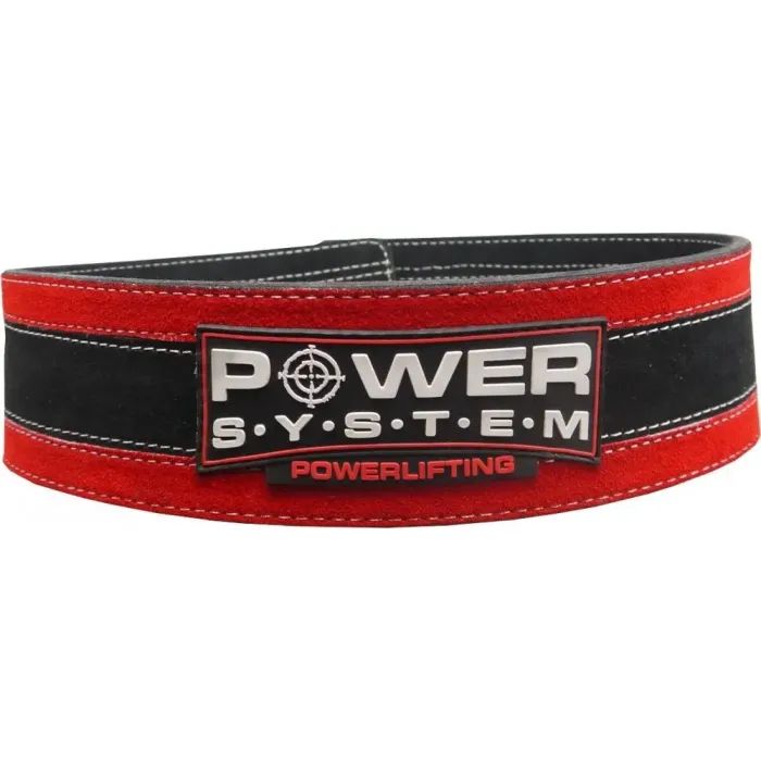 Атлетический пояс Power System Stronglift PS-3840 Black/Red S/M (PS_3840RD-3) изображение 3