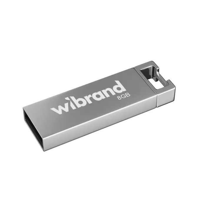 USB флеш накопичувач Wibrand 8GB Chameleon Black USB 2.0 (WI2.0/CH8U6B)