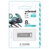 USB флеш накопичувач Wibrand 8GB Chameleon Silver USB 2.0 (WI2.0/CH8U6S) зображення 2