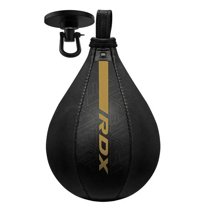 Груша боксерская RDX F6 Kara Speed Boll + swivel Matte Golden (2SBR-F6MGL)