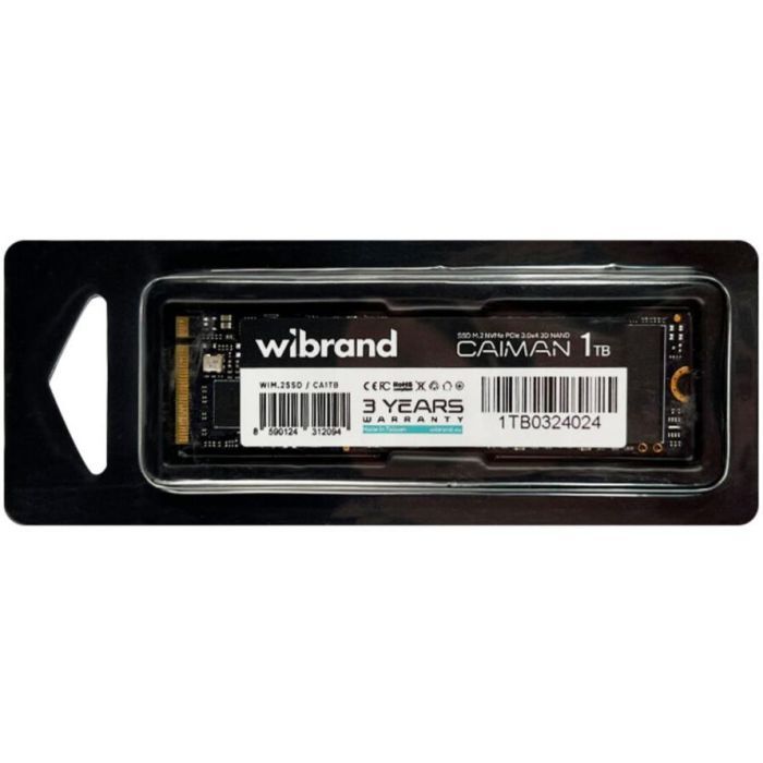 Накопитель SSD M.2 2280 1TB Caiman Wibrand (WIM.2SSD/CA1TB) изображение 3