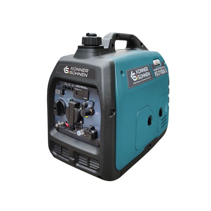 Генератор Konner&Sohnen газо-бензиновый инверторный KS 2100IGS, 230В, 2.0kW, электростартер, 19кг (KS2100IGS)