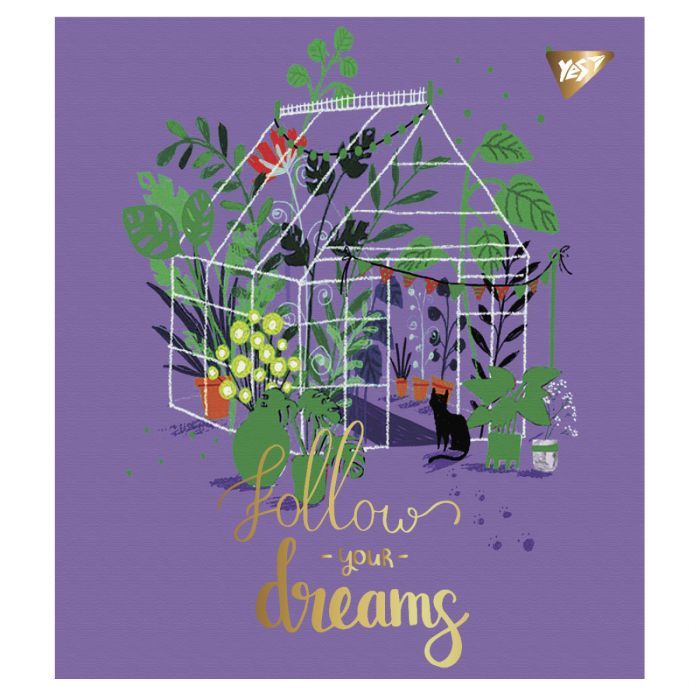 Тетрадь Yes А5 Follow your dreams 48 листов линия (766888) изображение 4