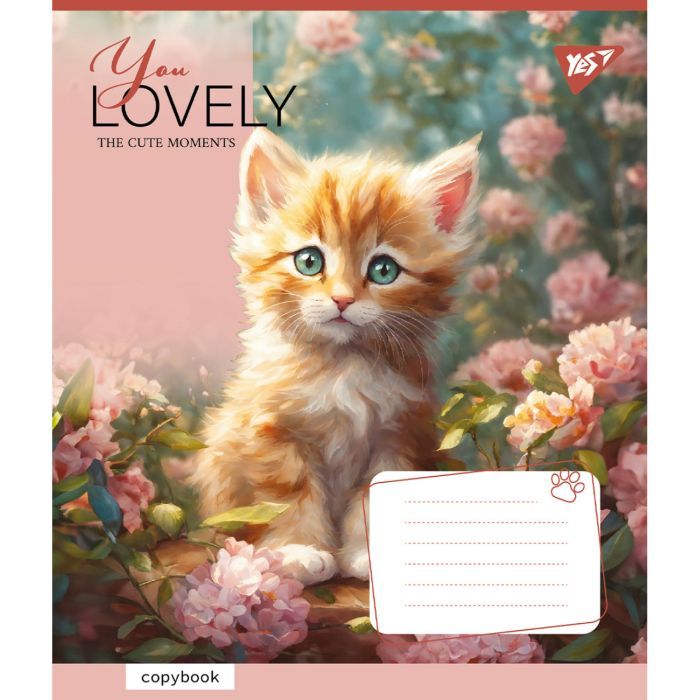 Тетрадь Yes You Lovely 12 листов линия (766954) изображение 2