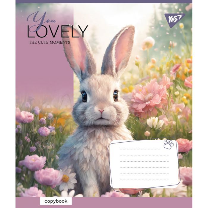 Тетрадь Yes You Lovely 12 листов линия (766954) изображение 3