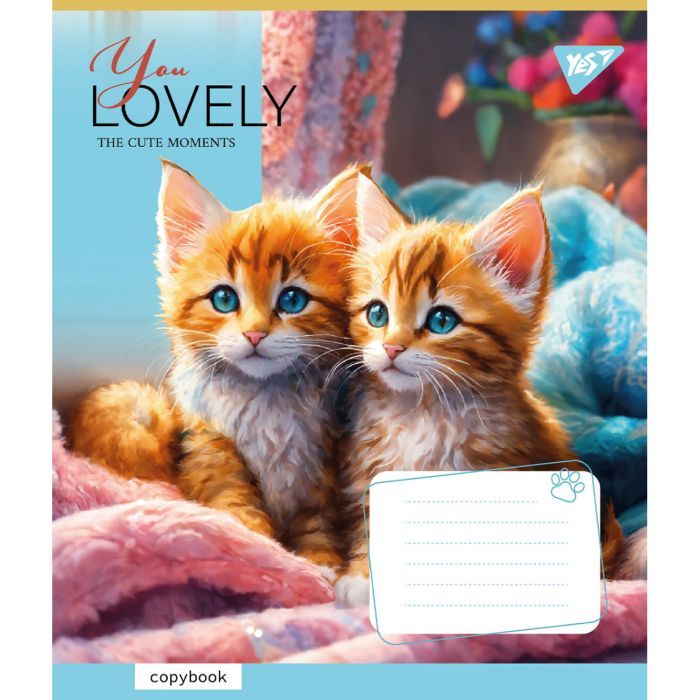 Тетрадь Yes You Lovely 12 листов линия (766954) изображение 5