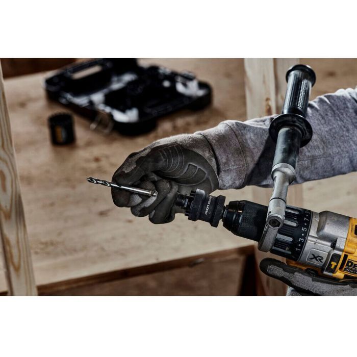 Адаптер для інструменту DeWALT тримач QUICK CHANGE для коронок (цифенборів) 32-210 мм (DT20625) зображення 4