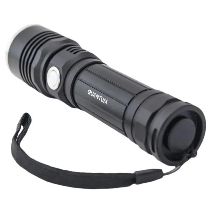Ліхтар Quantum Solid-H 10W LED з USB-C + Li-ion21700/4000mAh (QM-FL1020-21700/4000-PB) зображення 4