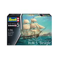 Сборная модель Revell Барк H.M.S. Beagle уровень 4 масштаб 1:96 (RVL-05458) изображение 9