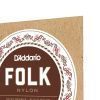 Струны для гитары D'Addario Folk Nylon 80/20 Bronze Ball End Black Treble (EJ34) изображение 4