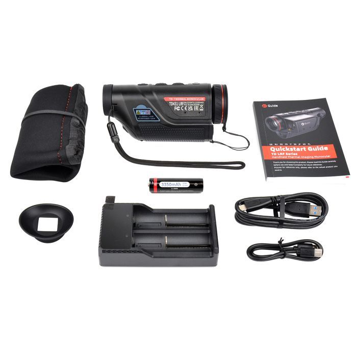 Монокуляр Guide Тепловізійний TD431 LRF 384x288px 35mm (з далекоміром) (747138) изображение 11