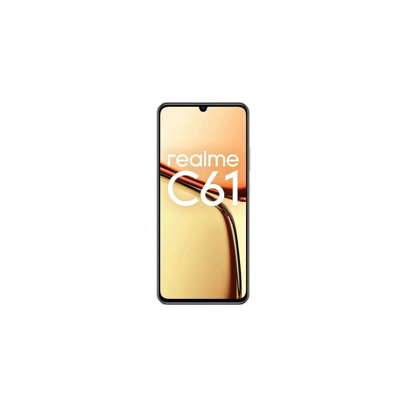 ᐈ Купить мобильный телефон realme C61 8/256GB Sparkle Gold в