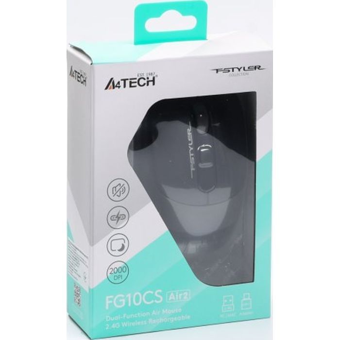 Мишка A4Tech FG10CS Air2 Wireless Stone Grey (4711421997904) зображення 10