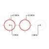 Коліматорний приціл Holosun SCRS-RD точка 2 MOA + коло 65 МОА (Red) (SCRS-RD-MRS) зображення 11