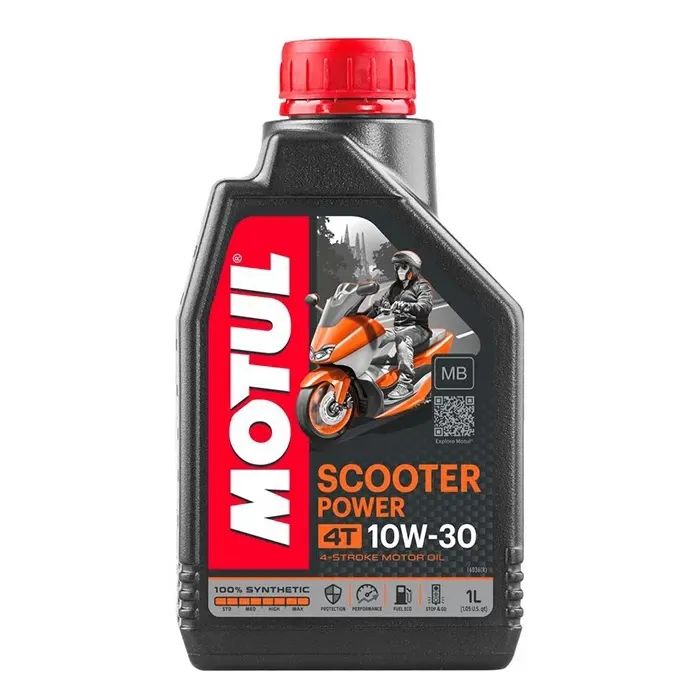 Моторное масло MOTUL Scooter Power 4T SAE 10W-30 MB, 1л