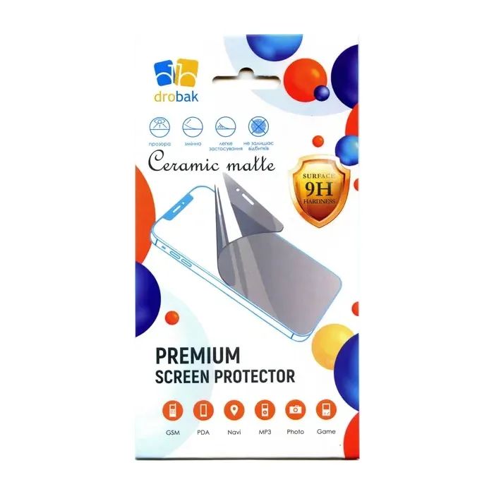 Плівка захисна Drobak Matte Ceramics Apple iPhone 16 Pro Max (676759)