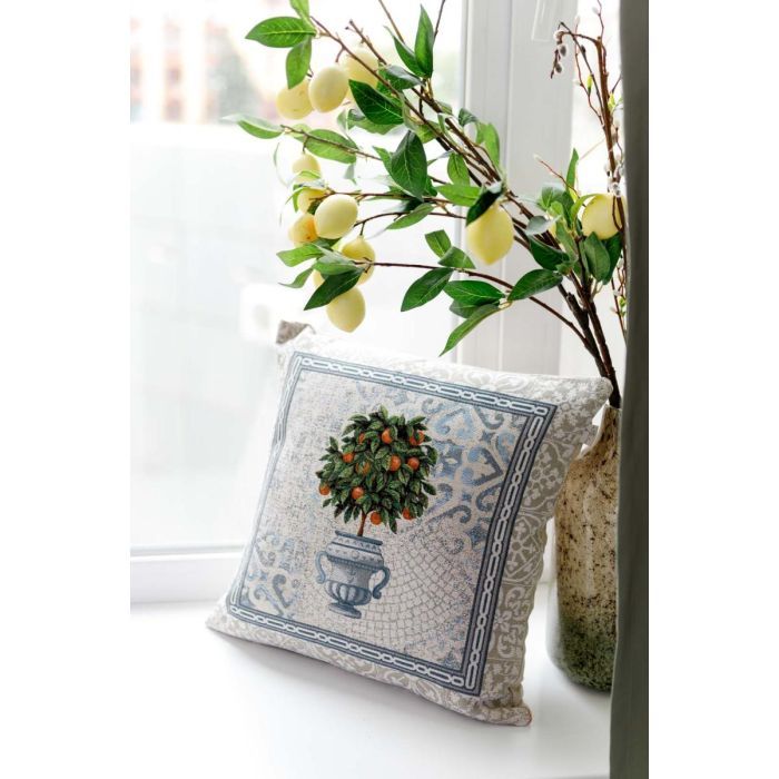 Подушка Прованс гобеленовая декоративная Афины 45х45 см (035516) изображение 2