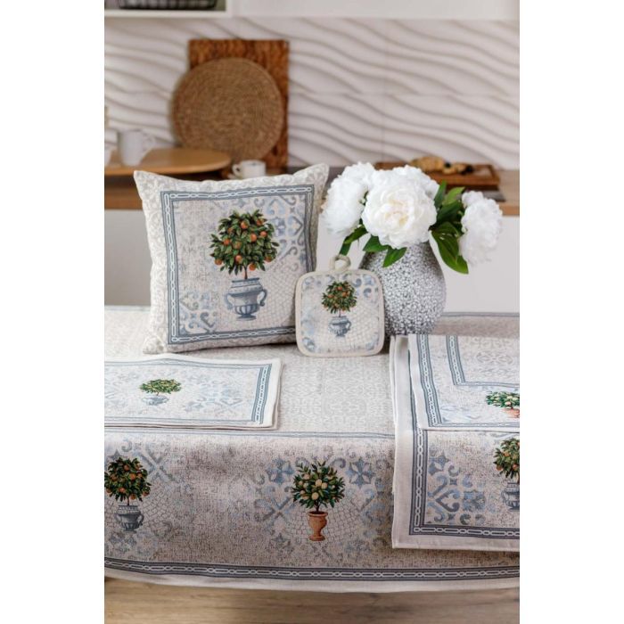 Подушка Прованс гобеленовая декоративная Афины 45х45 см (035516) изображение 3