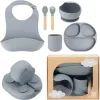 Набір дитячого посуду MoMi AMI grey (AKCE00044) зображення 2