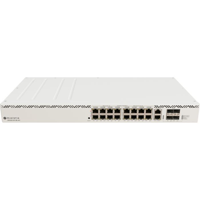 Комутатор мережевий Mikrotik CRS320-8P-8B-4S+RM зображення 3