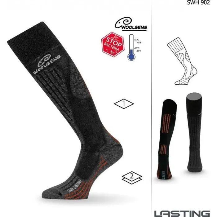 Термоноски Lasting лижі SWH 902 XL (002.003.2246) изображение 2