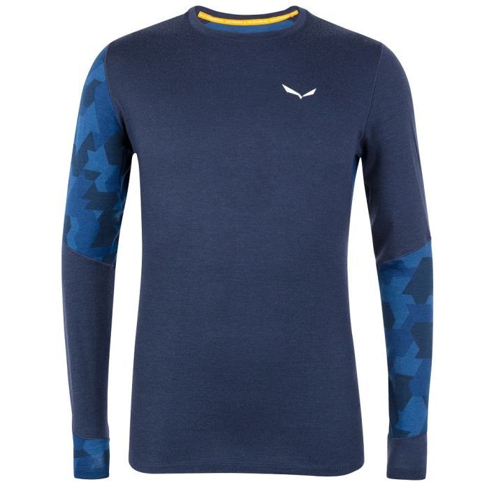 Термокофта Salewa Cristallo L/S Mns 28205 3960 - 46/S - синій (013.002.9317)