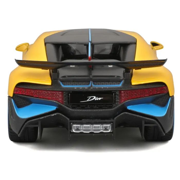 Машина Maisto Bugatti Divo желтая, 1:24 (31526 yellow) изображение 6