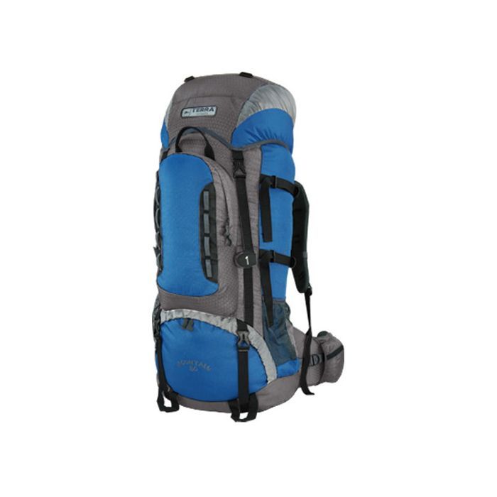 Рюкзак туристический Terra Incognita Mountain 50 blue / gray (4823081500261)
