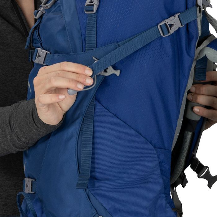 Рюкзак туристический Osprey Ariel 65 ceramic blue - XS/S - синій (009.2412) изображение 6