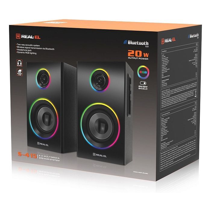 Акустическая система REAL-EL S-415 (EL121200017) изображение 10