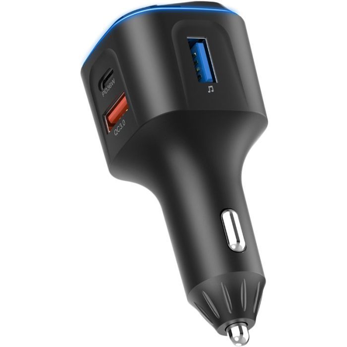 FM модулятор Gelius Tune GP-FMT051 (PD/QC) 36 Watt Black (GP-FMT051) зображення 2