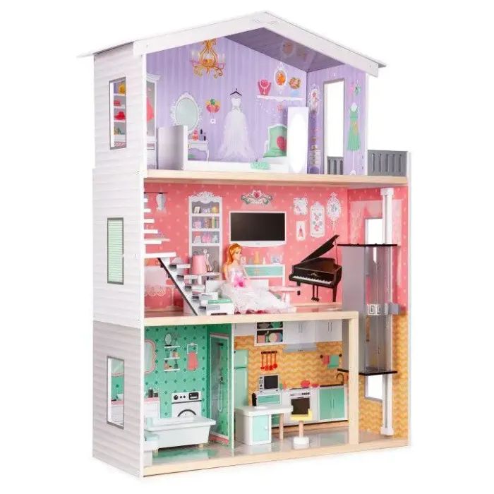 Ігровий набір Ecotoys Ляльковий будинок WOW (4128)
