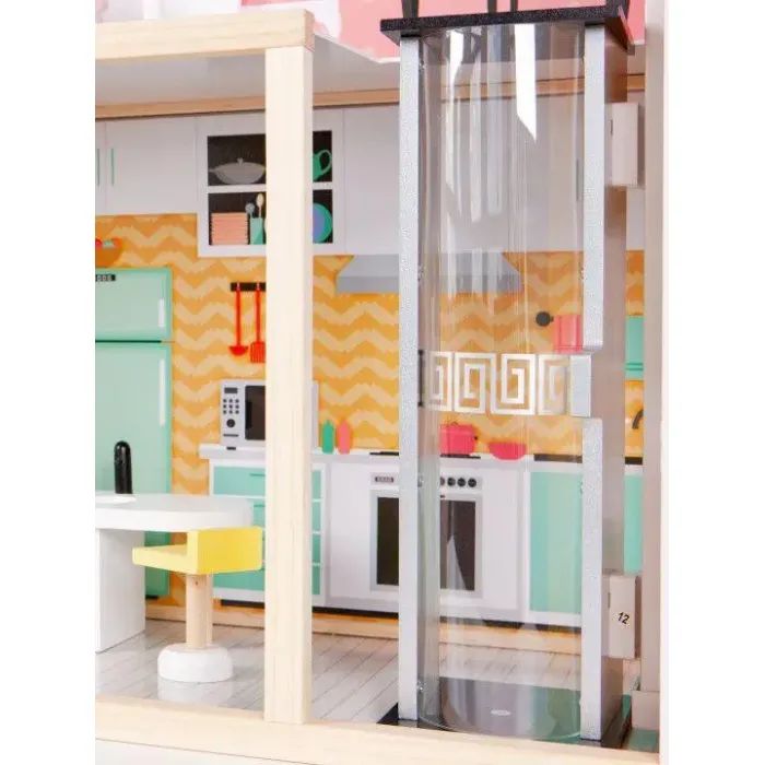 Ігровий набір Ecotoys Ляльковий будинок WOW (4128) зображення 5